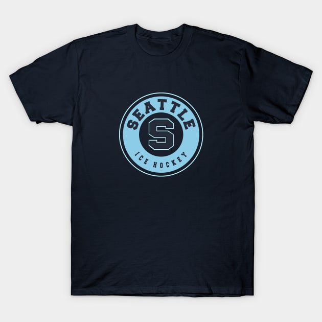 Seattle ice hockey T-Shirt by BVHstudio